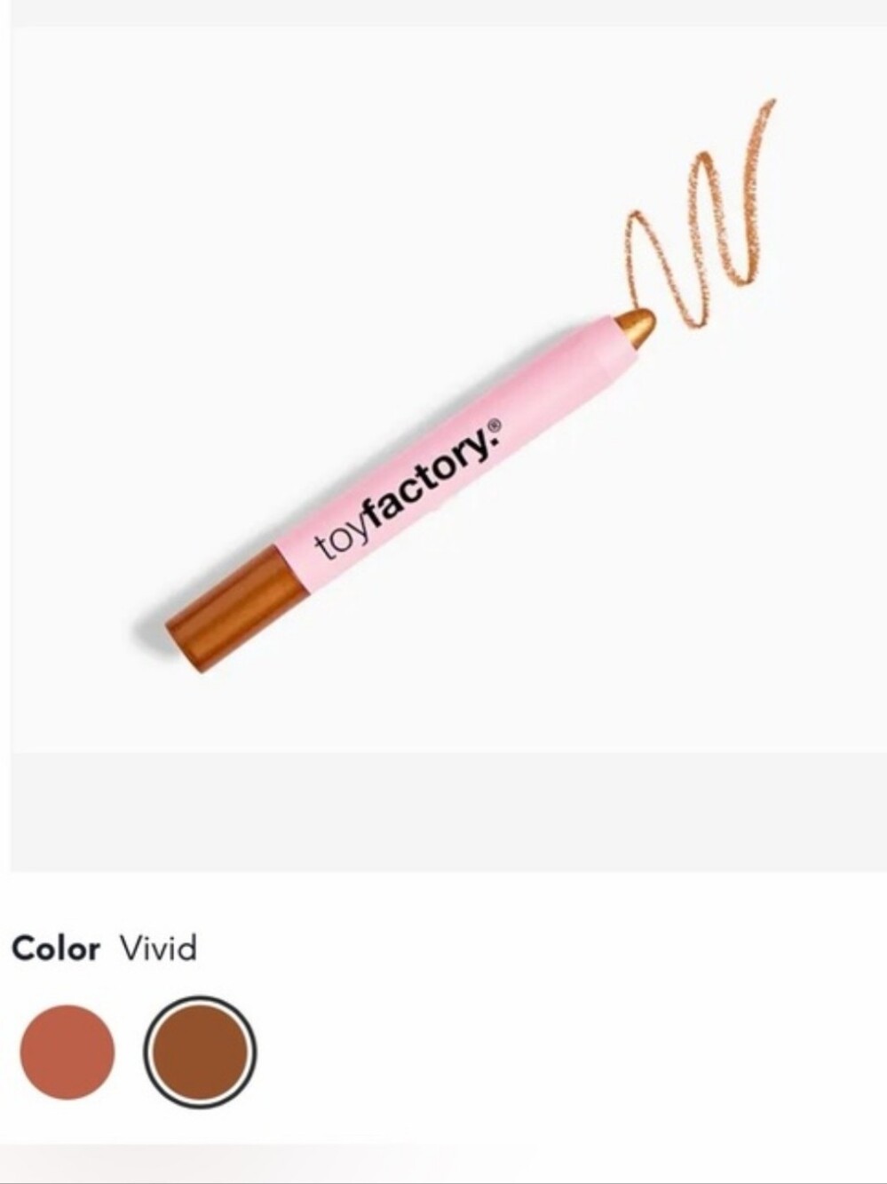 Toyfactory Clinique Stick Eye Shadow Crayon - Color Vivid - NWT